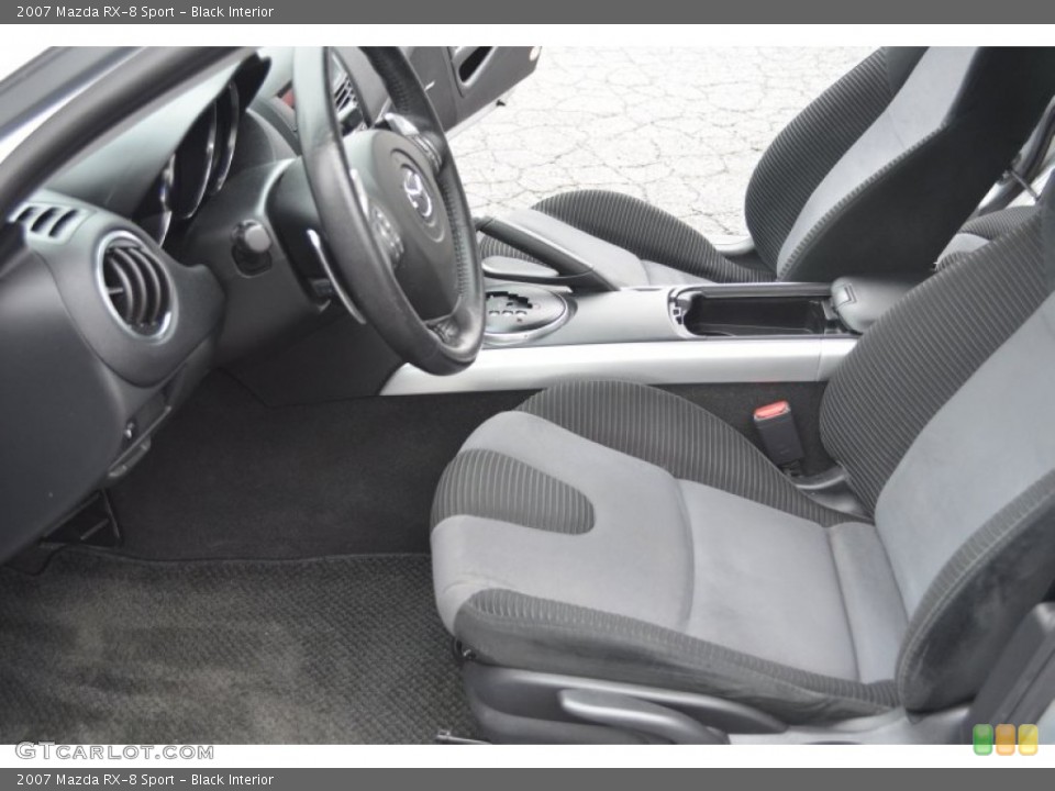 Black Interior Photo for the 2007 Mazda RX-8 Sport #75956329