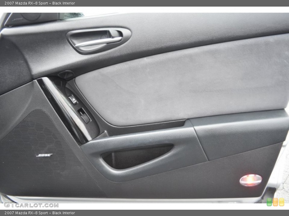 Black Interior Door Panel for the 2007 Mazda RX-8 Sport #75956434