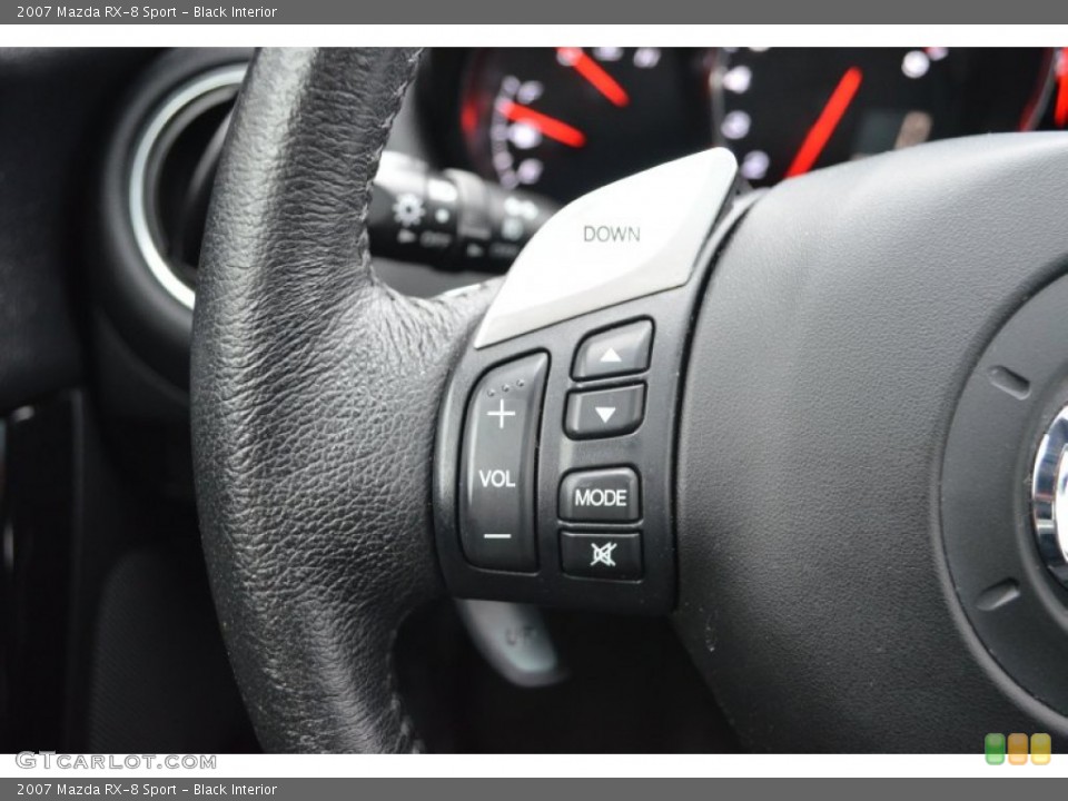Black Interior Controls for the 2007 Mazda RX-8 Sport #75956537