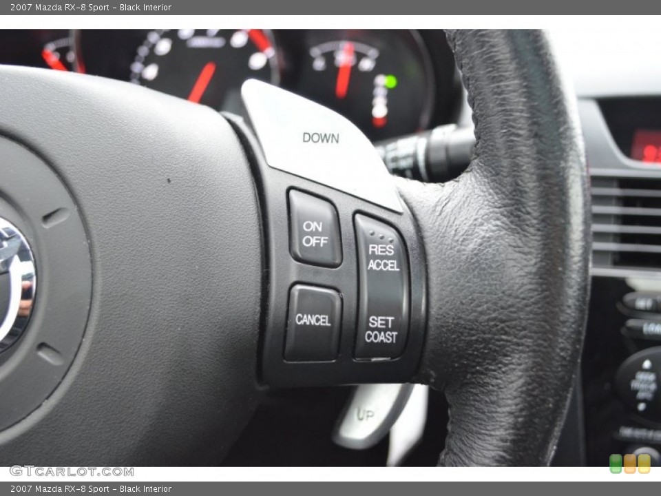 Black Interior Controls for the 2007 Mazda RX-8 Sport #75956555