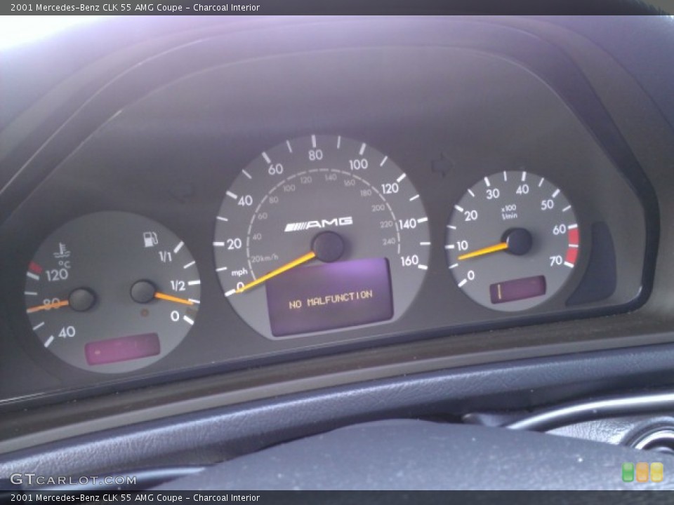 Charcoal Interior Gauges for the 2001 Mercedes-Benz CLK 55 AMG Coupe #75956650