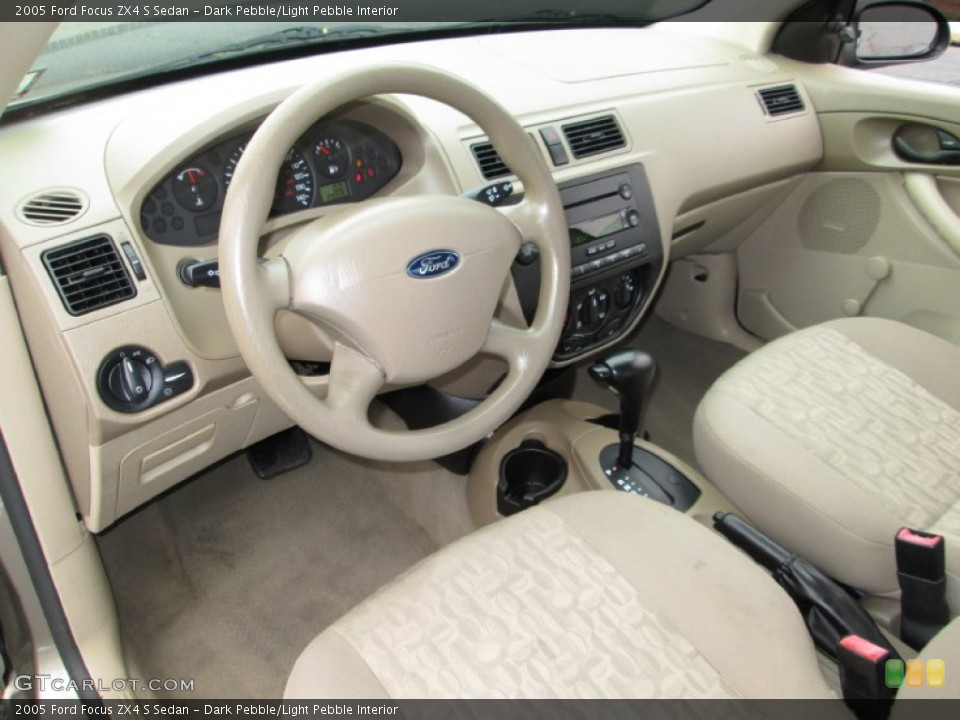 Dark Pebble/Light Pebble Interior Prime Interior for the 2005 Ford Focus ZX4 S Sedan #75958096