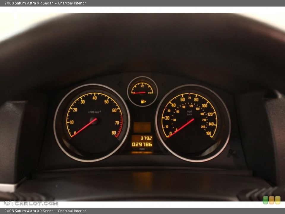 Charcoal Interior Gauges for the 2008 Saturn Astra XR Sedan #75959947
