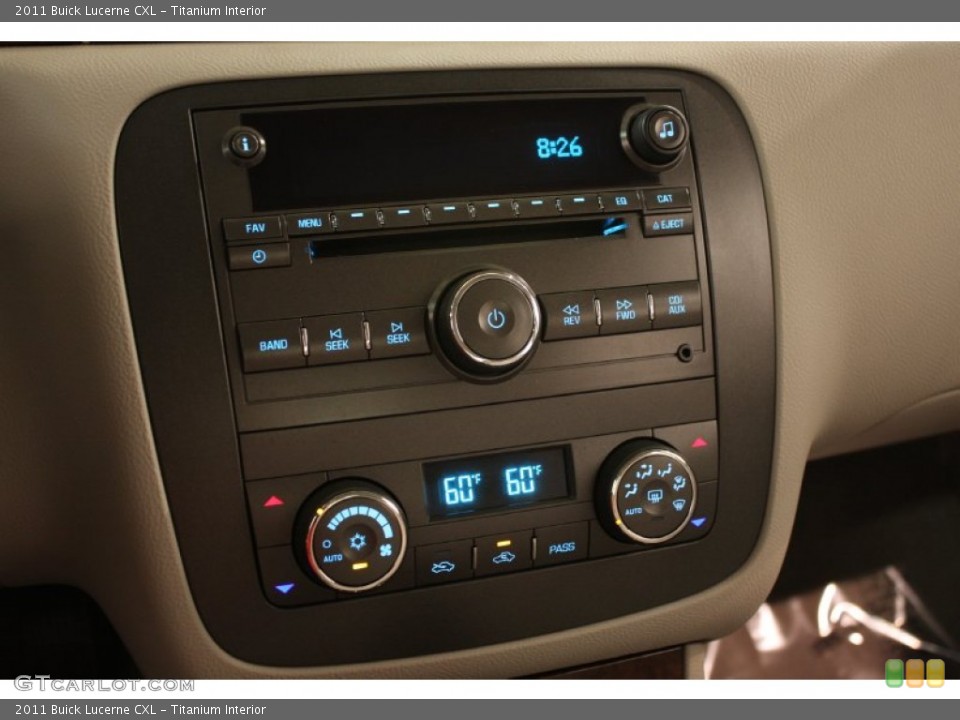 Titanium Interior Controls for the 2011 Buick Lucerne CXL #75960892