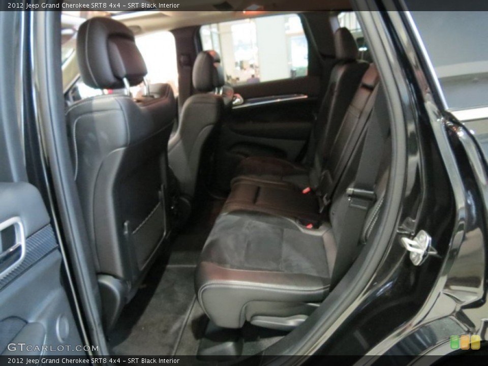 SRT Black Interior Rear Seat for the 2012 Jeep Grand Cherokee SRT8 4x4 #75961304