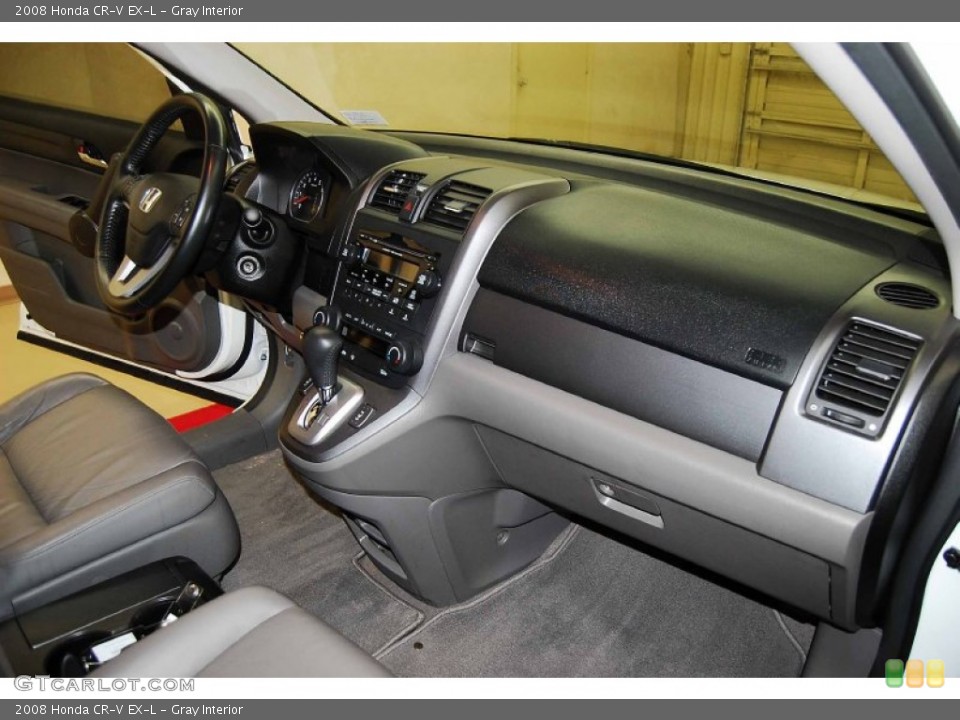 Gray Interior Dashboard for the 2008 Honda CR-V EX-L #75963142