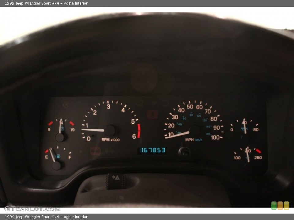 Agate Interior Gauges for the 1999 Jeep Wrangler Sport 4x4 #75963722