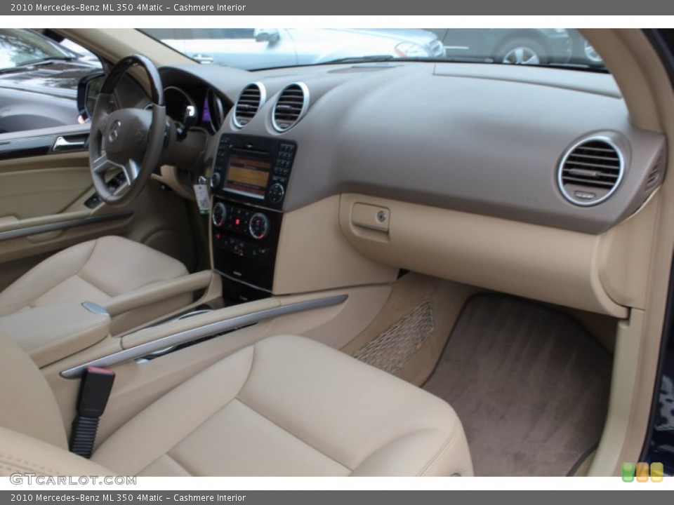 Cashmere Interior Dashboard for the 2010 Mercedes-Benz ML 350 4Matic #75965002