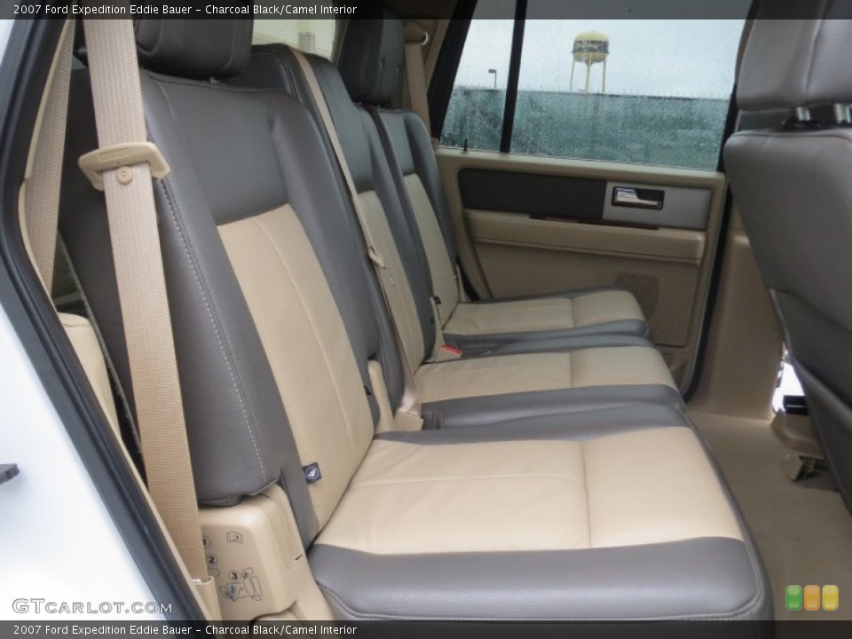 Charcoal Black/Camel Interior Rear Seat for the 2007 Ford Expedition Eddie Bauer #75966190