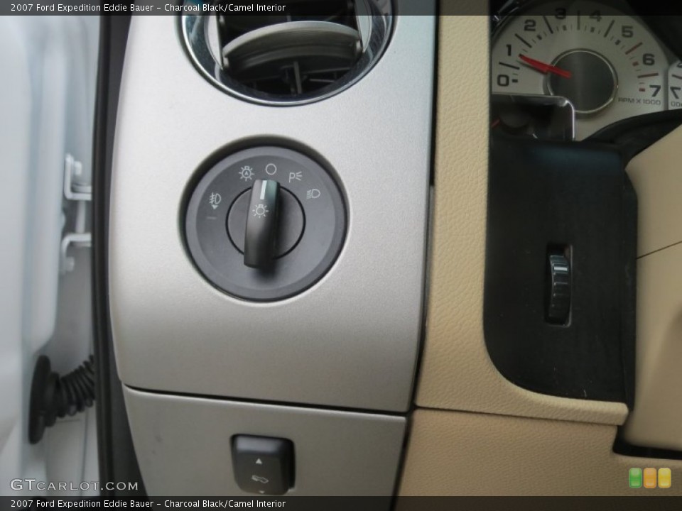 Charcoal Black/Camel Interior Controls for the 2007 Ford Expedition Eddie Bauer #75966499