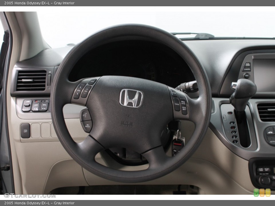 Gray Interior Steering Wheel for the 2005 Honda Odyssey EX-L #75967431