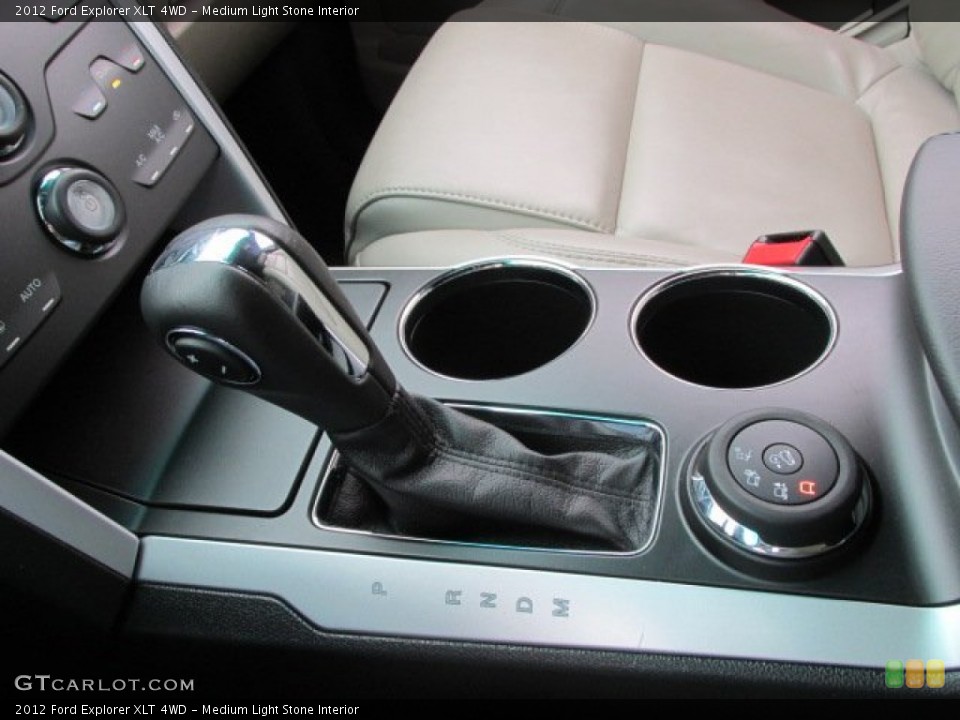 Medium Light Stone Interior Transmission for the 2012 Ford Explorer XLT 4WD #75967774