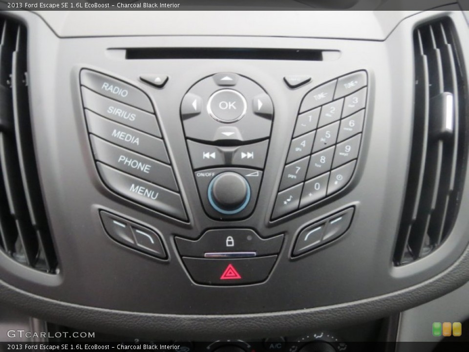Charcoal Black Interior Controls for the 2013 Ford Escape SE 1.6L EcoBoost #75970051