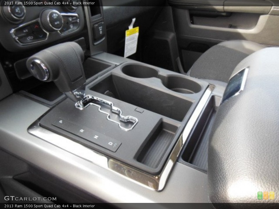 Black Interior Transmission for the 2013 Ram 1500 Sport Quad Cab 4x4 #75970249