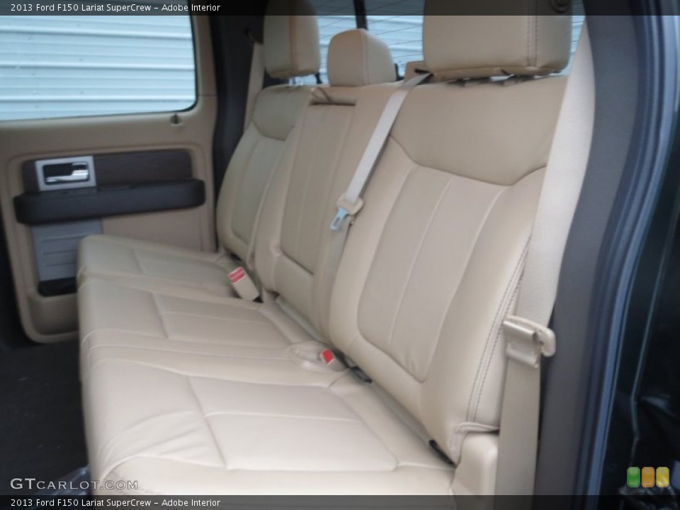 Adobe Interior Rear Seat for the 2013 Ford F150 Lariat SuperCrew #75970471