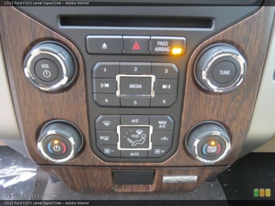 Adobe Interior Controls for the 2013 Ford F150 Lariat SuperCrew #75970591