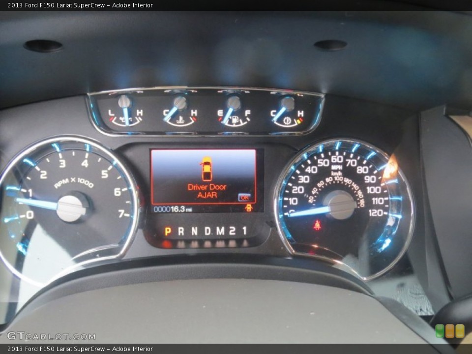 Adobe Interior Gauges for the 2013 Ford F150 Lariat SuperCrew #75970621