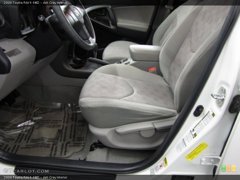 Ash Gray Interior Front Seat for the 2009 Toyota RAV4 4WD #75970708