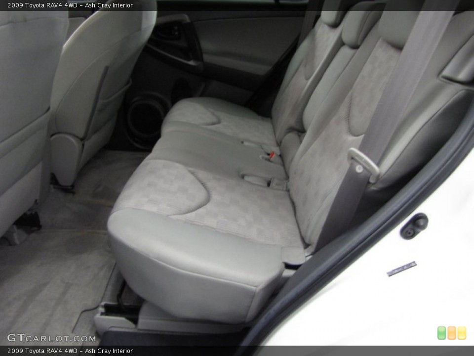 Ash Gray Interior Rear Seat for the 2009 Toyota RAV4 4WD #75970723