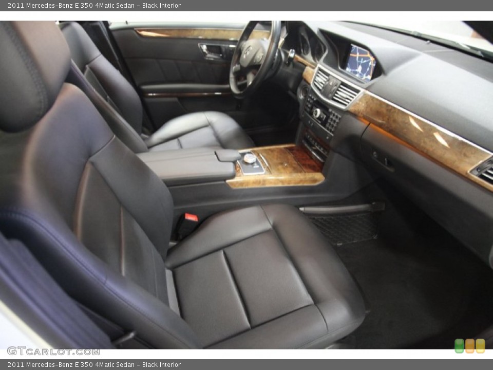 Black Interior Photo for the 2011 Mercedes-Benz E 350 4Matic Sedan #75971275