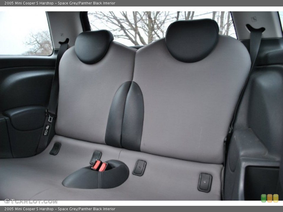 Space Grey/Panther Black Interior Rear Seat for the 2005 Mini Cooper S Hardtop #75973879