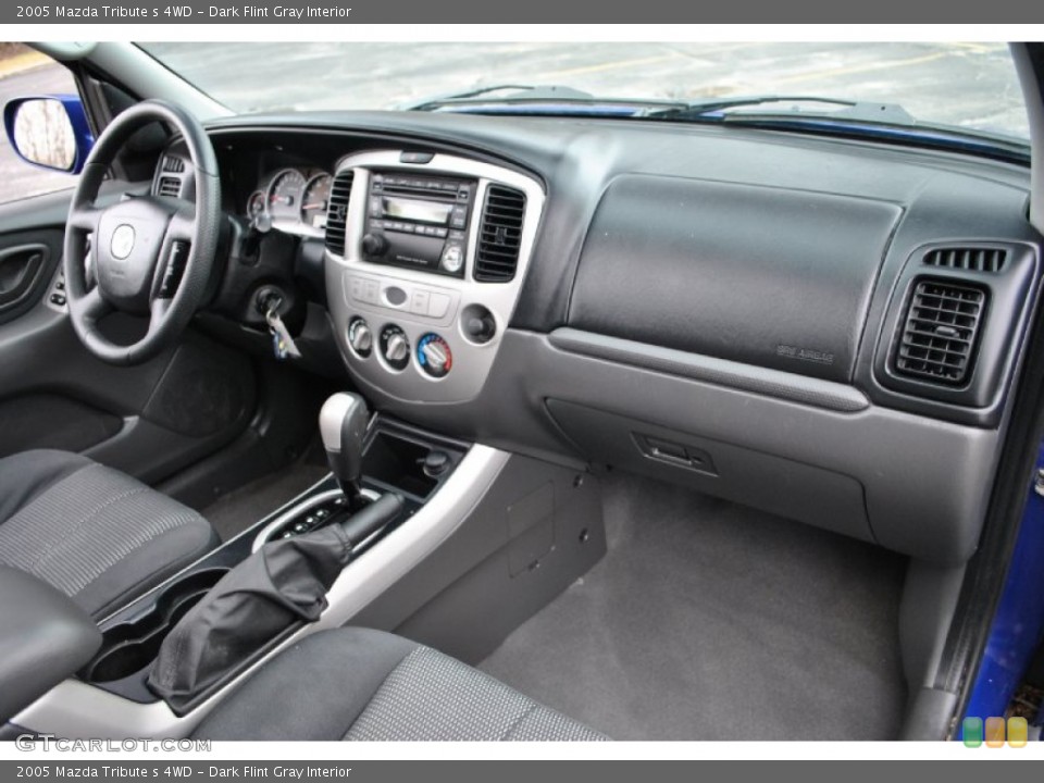 Dark Flint Gray Interior Dashboard for the 2005 Mazda Tribute s 4WD #75974068