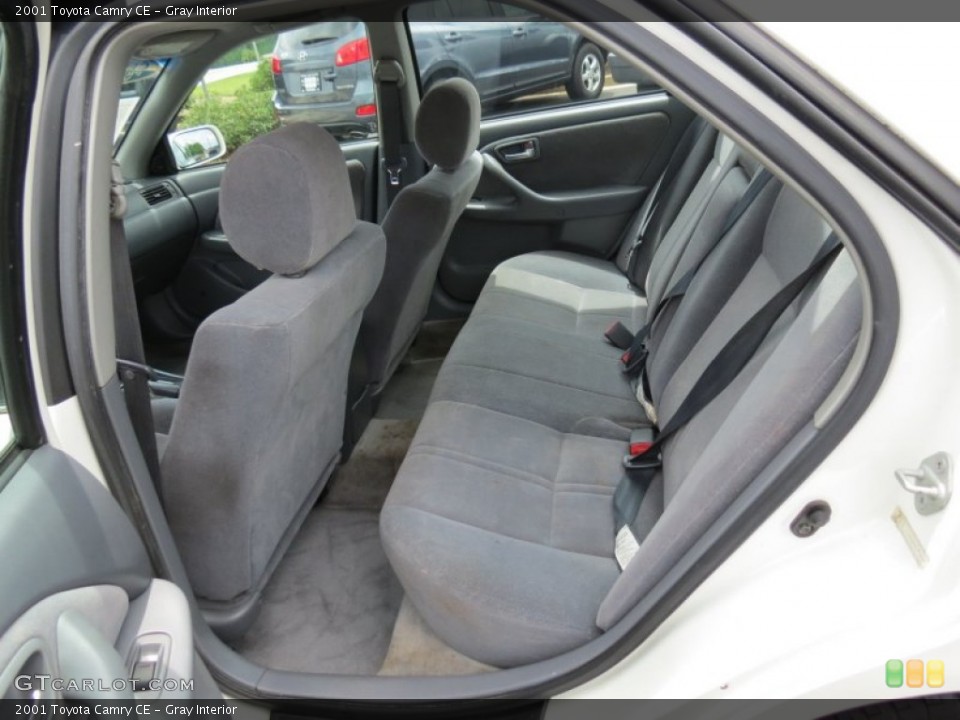 Gray Interior Rear Seat for the 2001 Toyota Camry CE #75974350
