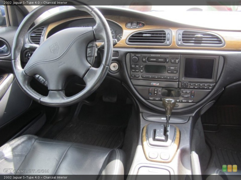 Charcoal Interior Dashboard for the 2002 Jaguar S-Type 4.0 #75974947