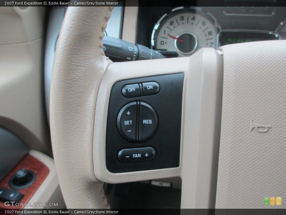 Camel/Grey Stone Interior Controls for the 2007 Ford Expedition EL Eddie Bauer #75975416