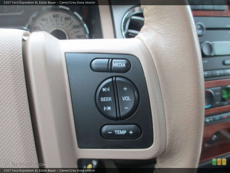 Camel/Grey Stone Interior Controls for the 2007 Ford Expedition EL Eddie Bauer #75975421