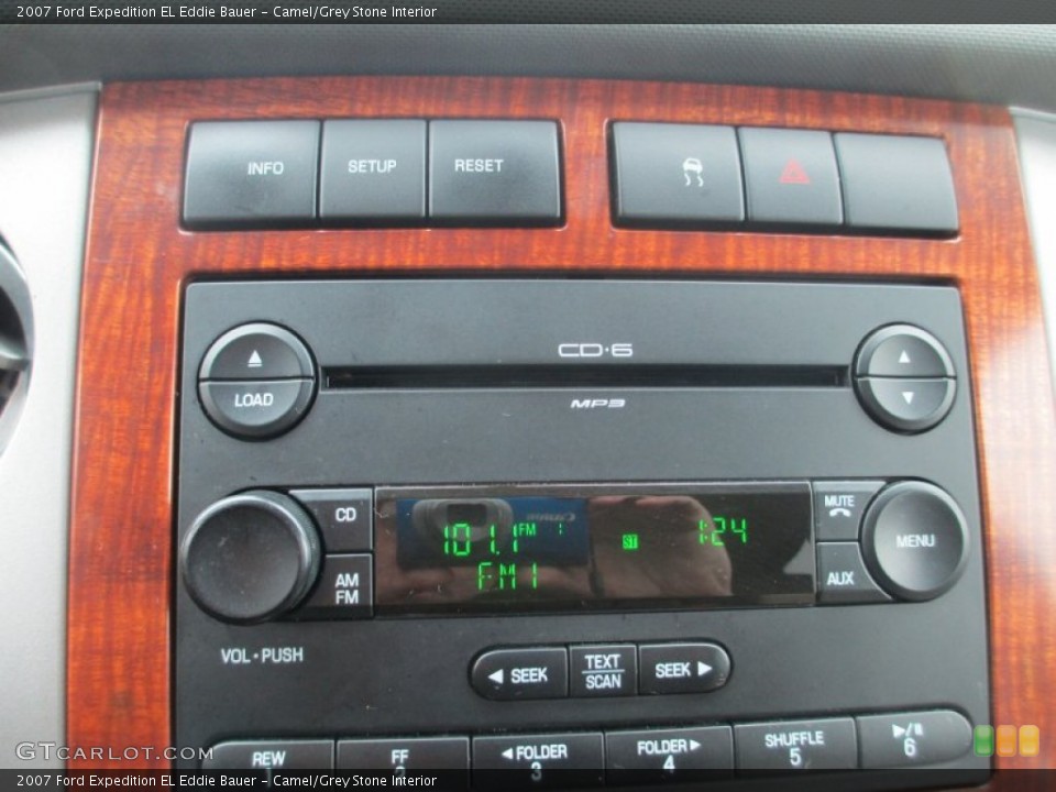 Camel/Grey Stone Interior Audio System for the 2007 Ford Expedition EL Eddie Bauer #75975429