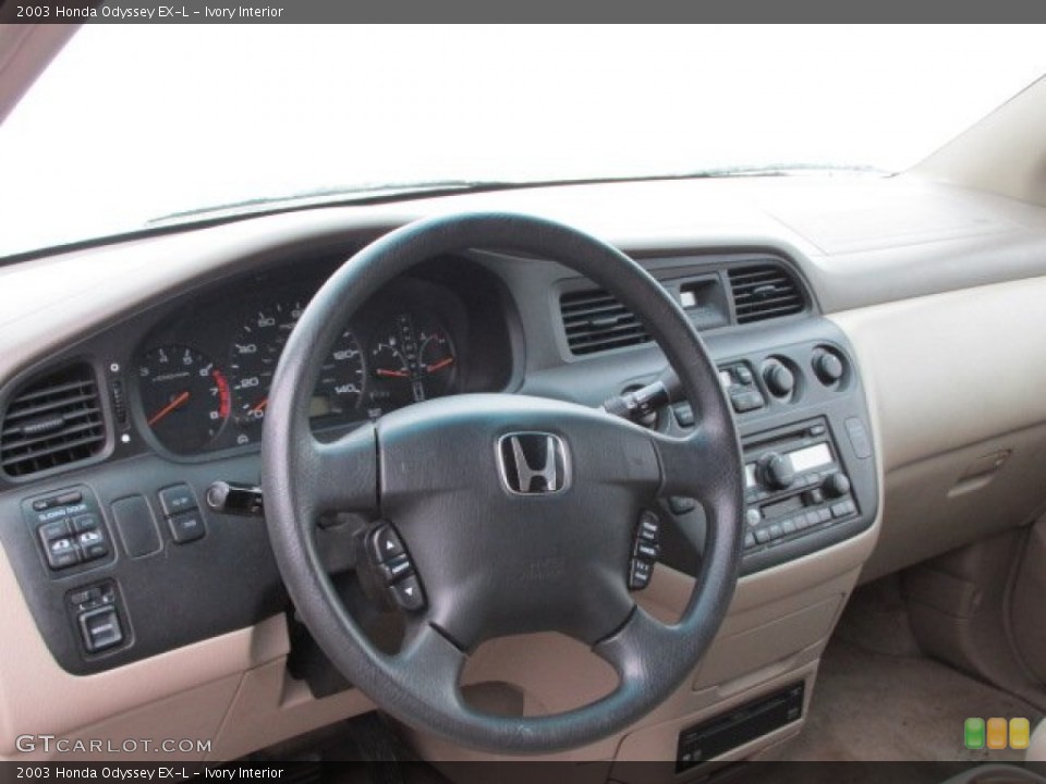 Ivory Interior Dashboard for the 2003 Honda Odyssey EX-L #75978287