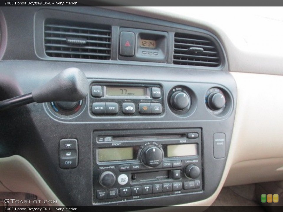 Ivory Interior Controls for the 2003 Honda Odyssey EX-L #75978362