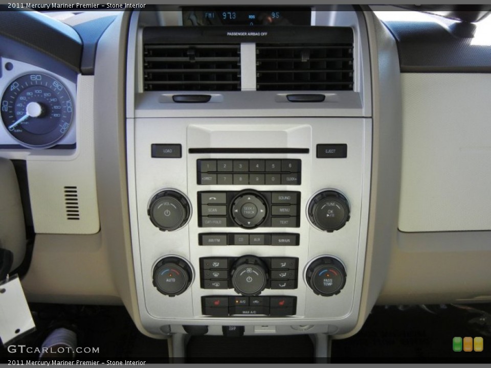 Stone Interior Controls for the 2011 Mercury Mariner Premier #75979979