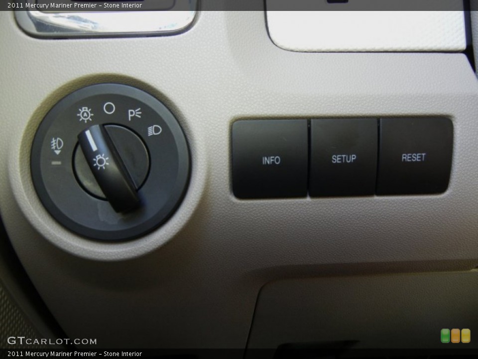 Stone Interior Controls for the 2011 Mercury Mariner Premier #75979997