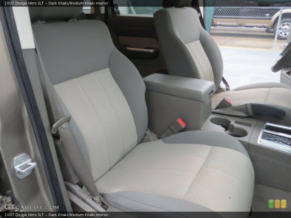 Dark Khaki/Medium Khaki Interior Front Seat for the 2007 Dodge Nitro SLT #75980167