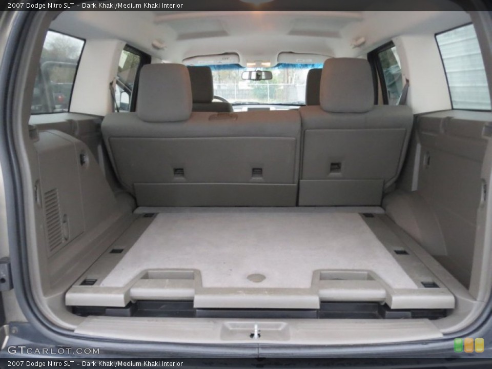 Dark Khaki/Medium Khaki Interior Trunk for the 2007 Dodge Nitro SLT #75980208