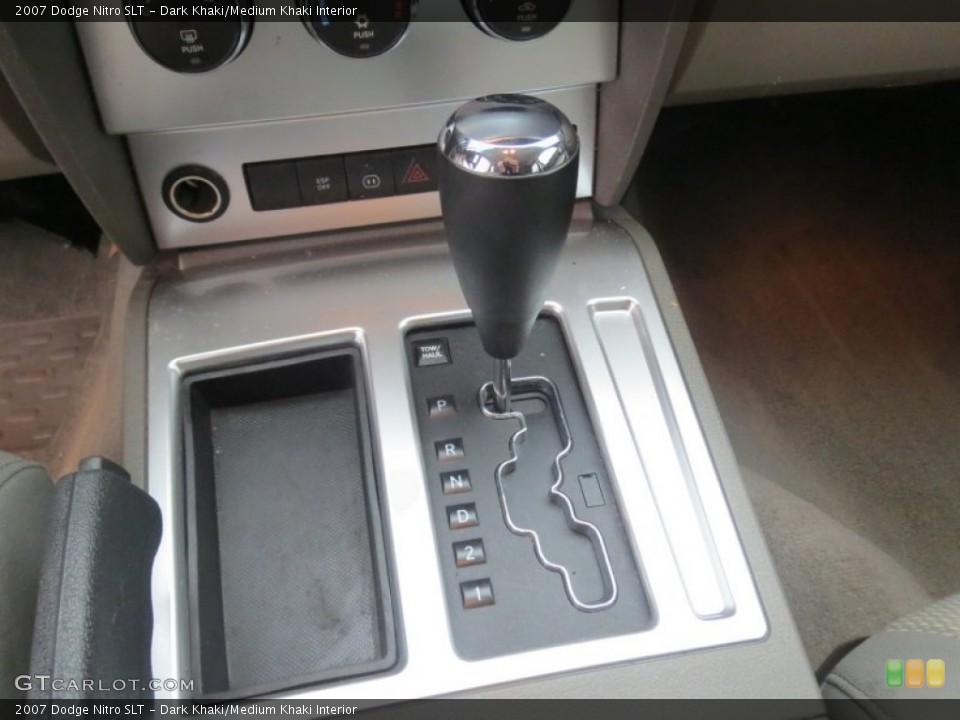 Dark Khaki/Medium Khaki Interior Transmission for the 2007 Dodge Nitro SLT #75980401