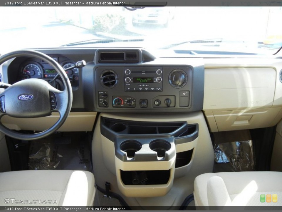 Medium Pebble Interior Dashboard for the 2012 Ford E Series Van E350 XLT Passenger #75981500