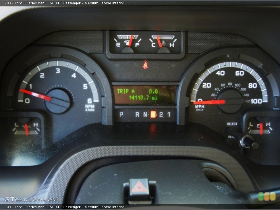 Medium Pebble Interior Gauges for the 2012 Ford E Series Van E350 XLT Passenger #75981541