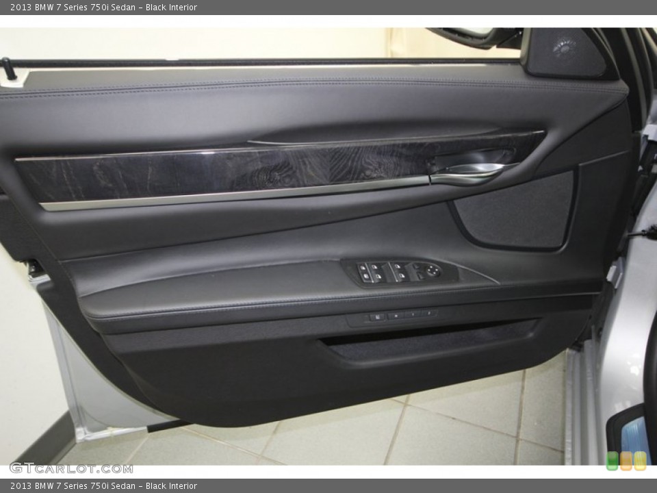 Black Interior Door Panel for the 2013 BMW 7 Series 750i Sedan #75982249