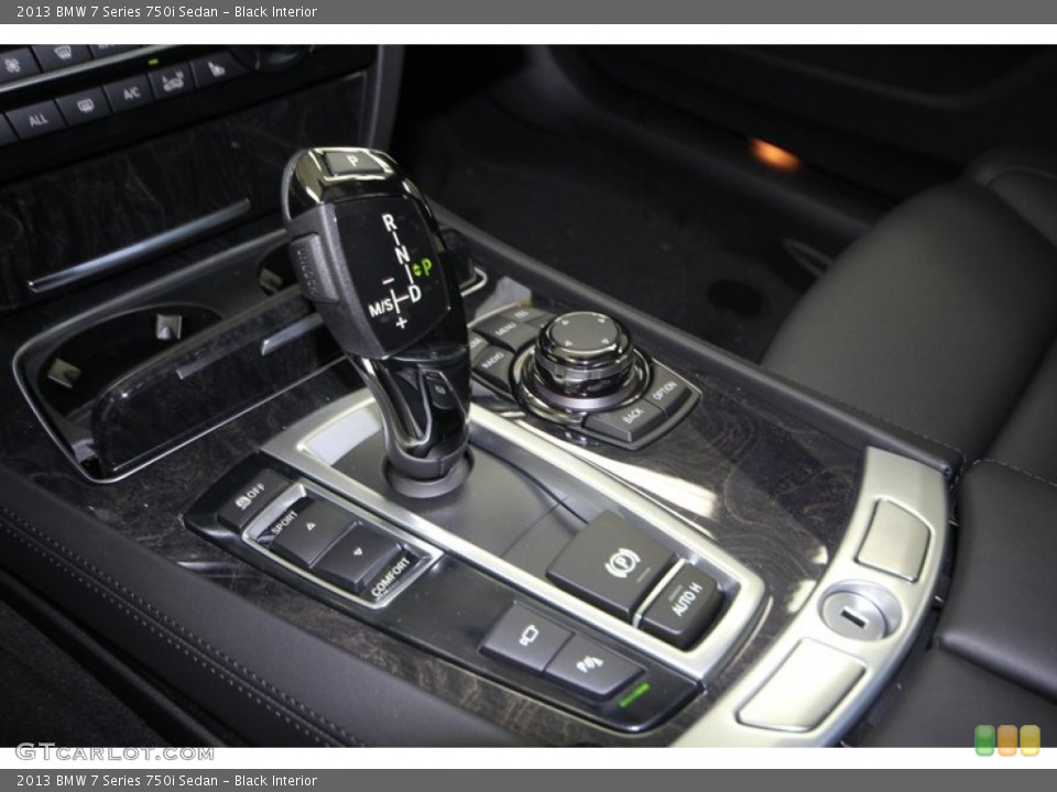 Black Interior Transmission for the 2013 BMW 7 Series 750i Sedan #75982342
