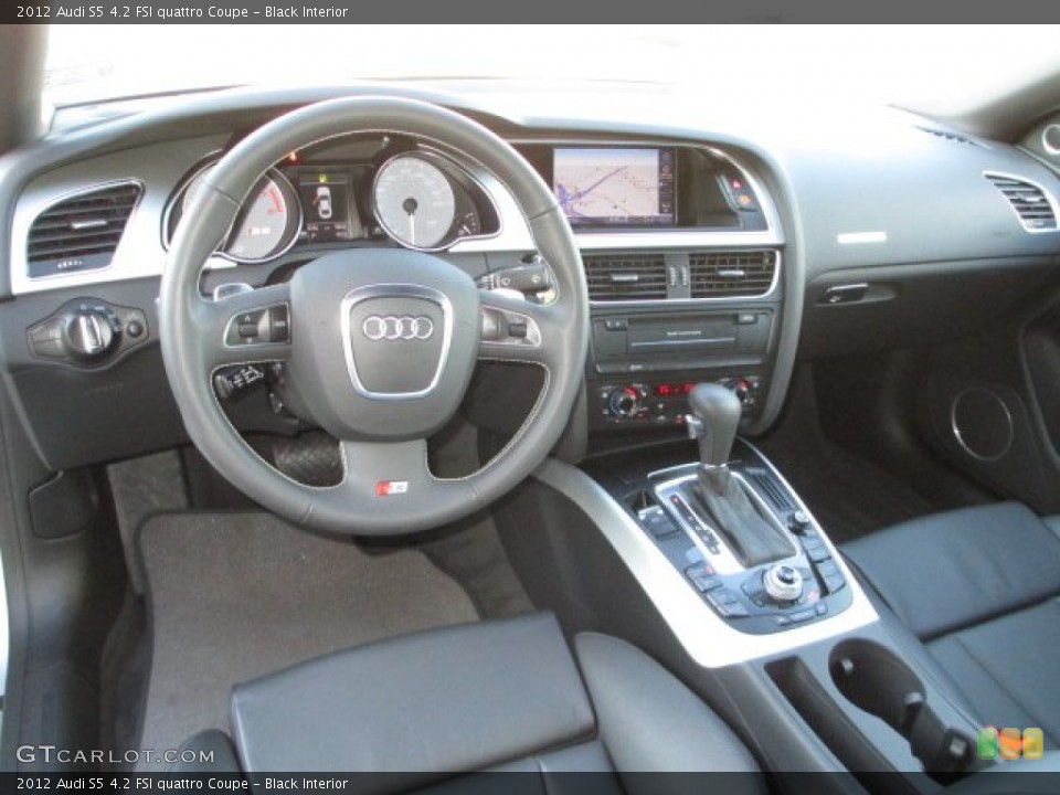 Black Interior Prime Interior for the 2012 Audi S5 4.2 FSI quattro Coupe #75983336