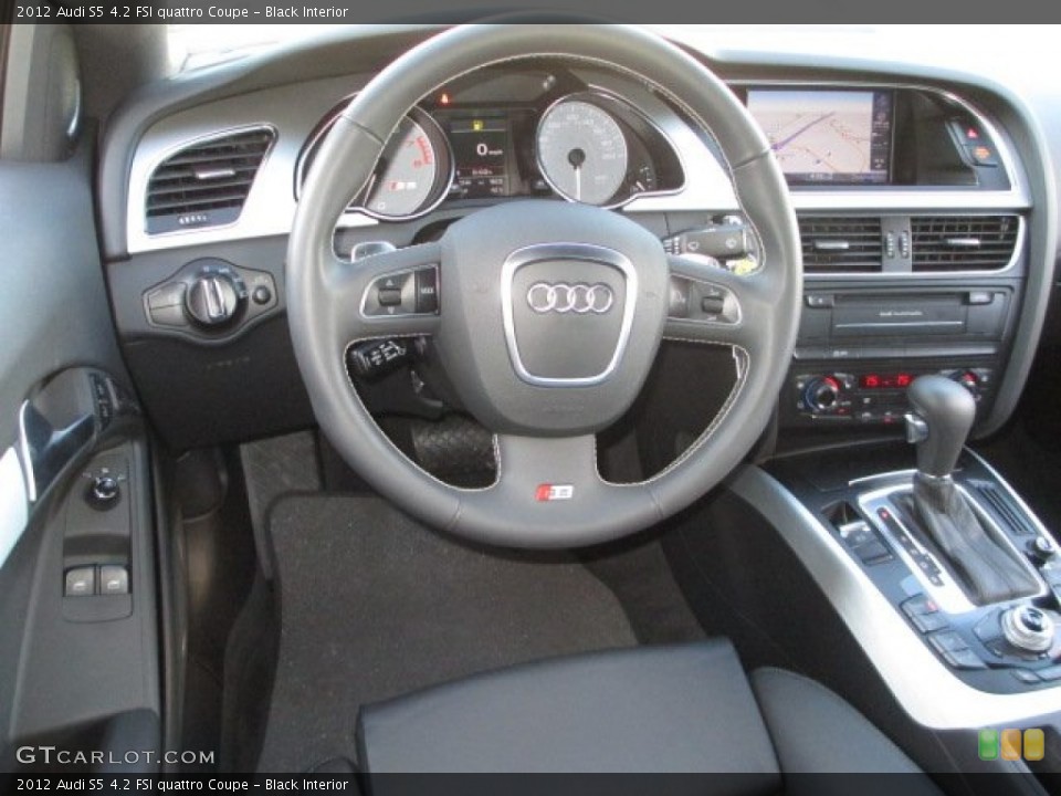 Black Interior Dashboard for the 2012 Audi S5 4.2 FSI quattro Coupe #75983496