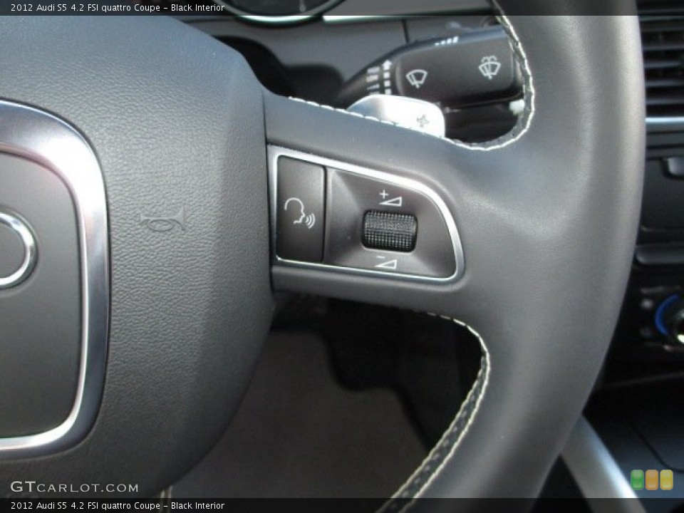 Black Interior Controls for the 2012 Audi S5 4.2 FSI quattro Coupe #75983677