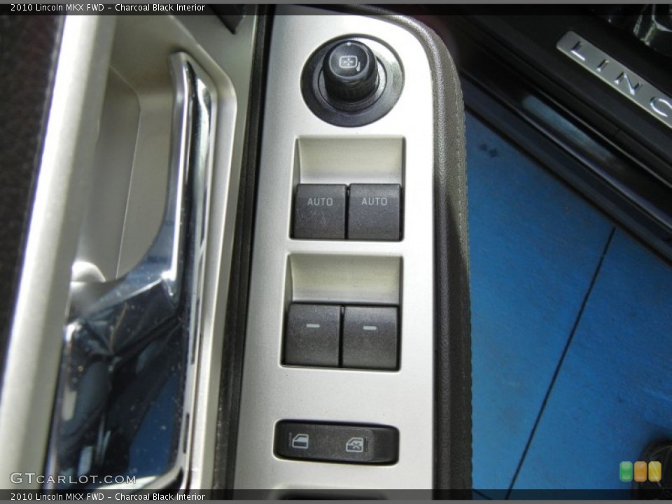 Charcoal Black Interior Controls for the 2010 Lincoln MKX FWD #75984037