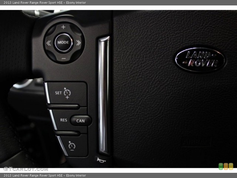 Ebony Interior Controls for the 2013 Land Rover Range Rover Sport HSE #75984985