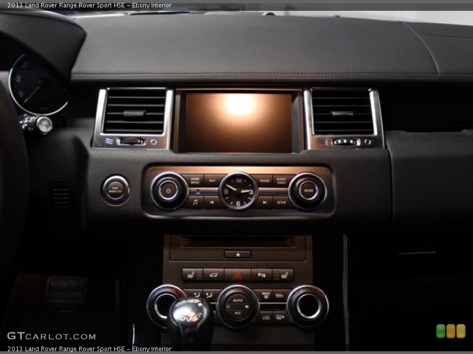 Ebony Interior Controls for the 2013 Land Rover Range Rover Sport HSE #75985047