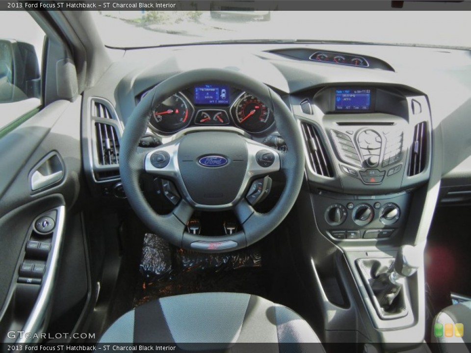 ST Charcoal Black Interior Dashboard for the 2013 Ford Focus ST Hatchback #75986518