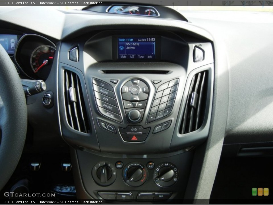ST Charcoal Black Interior Controls for the 2013 Ford Focus ST Hatchback #75986554